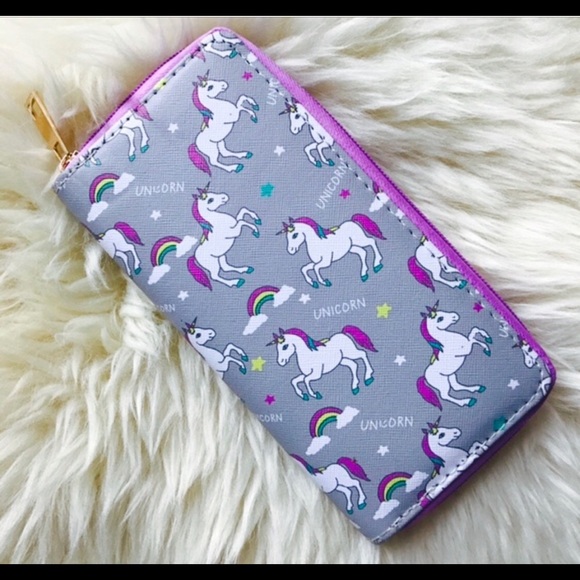 Unicorn 🦄 Faux Leather Wallet - Picture 2 of 6